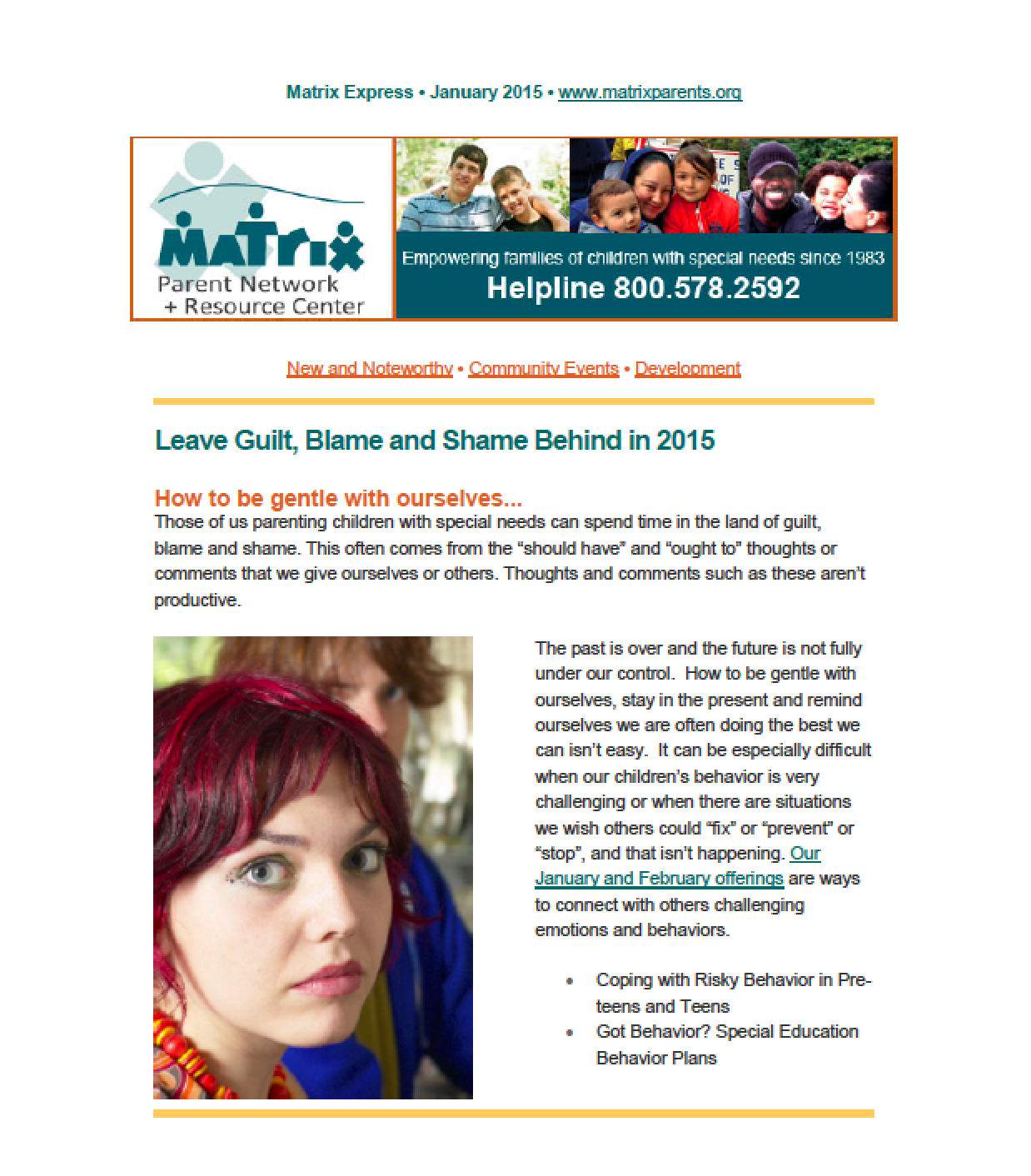 Express Newsletter January 2015