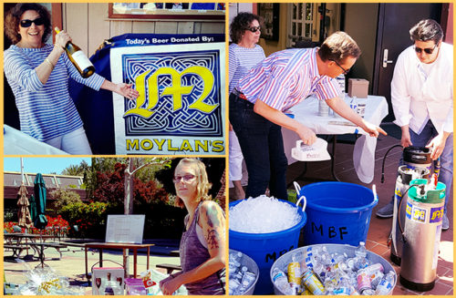 Volunteers at Matrix Bocce tournament