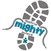 Matrix Mighty Milers logo