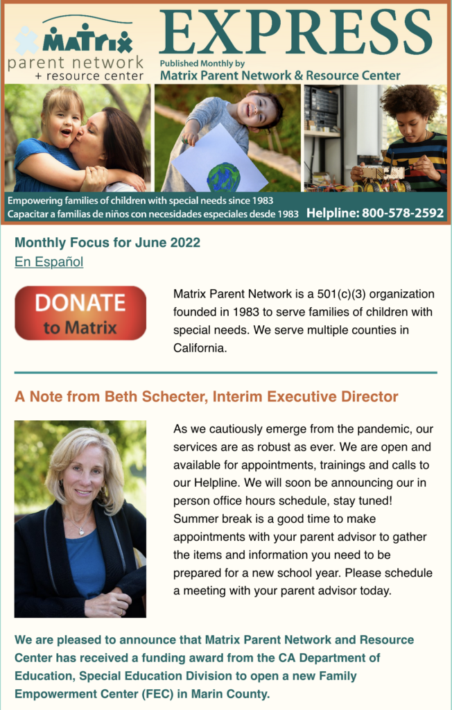 Express Monthly Flyer