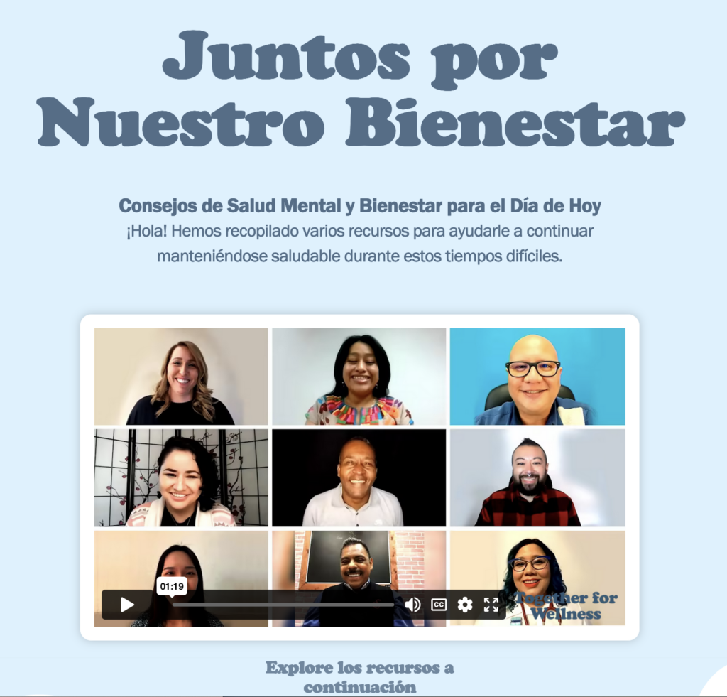 Juntos por Nuestro Bienestar