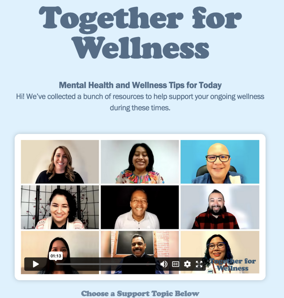 Together for Wellness