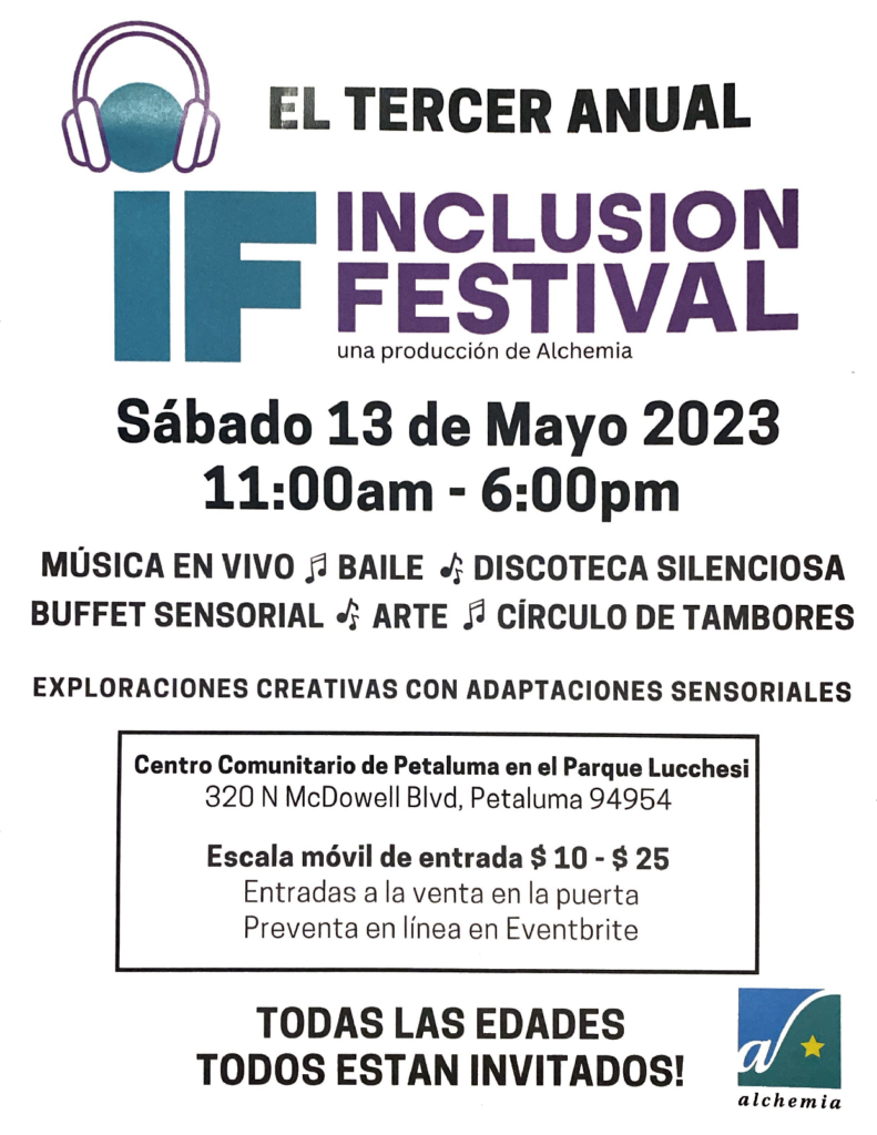 EL TERCER ANUAL Inclusion Festival 2023 – una producción de Alchemia
