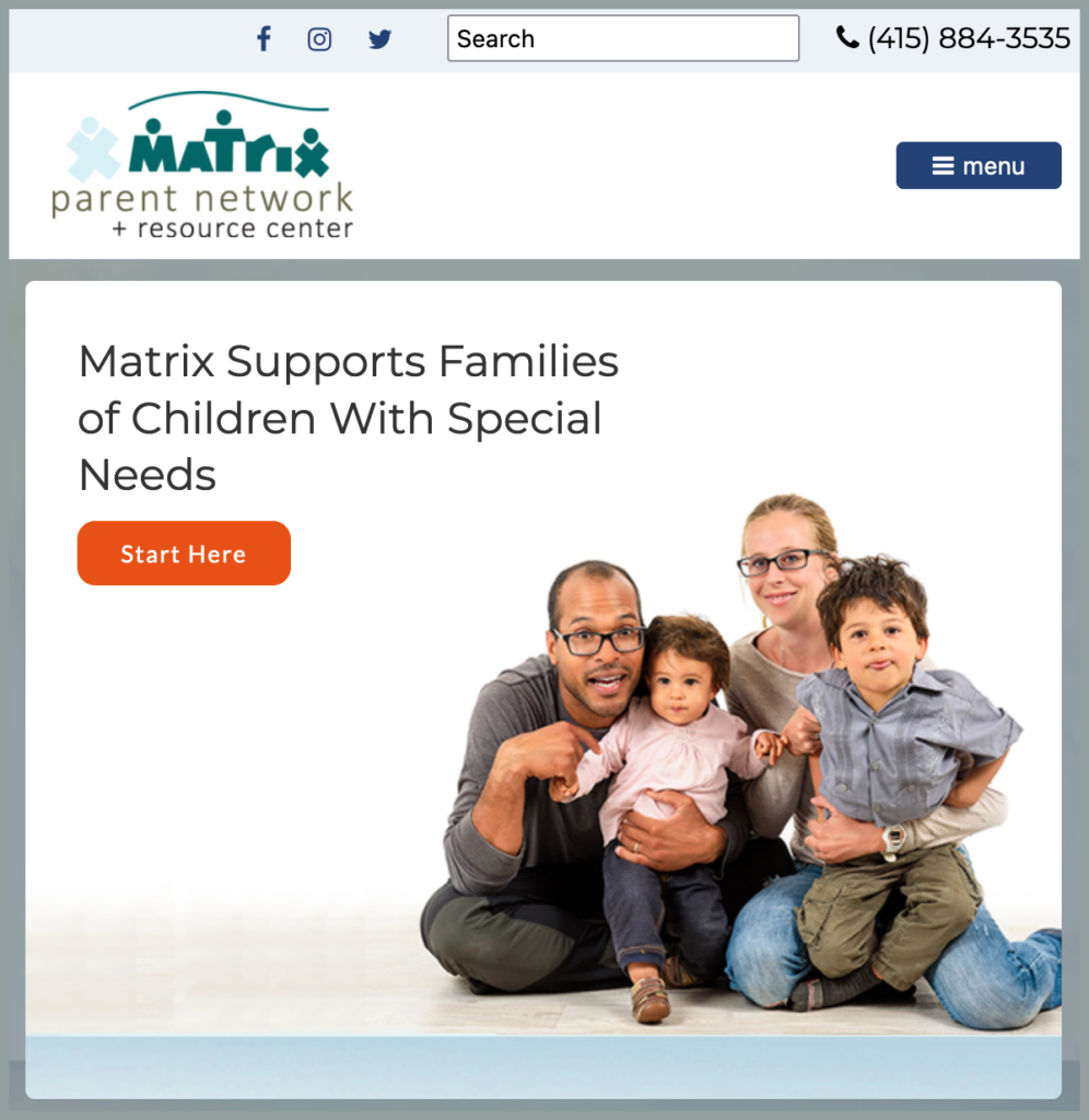 Matrix supports families of children with special needs