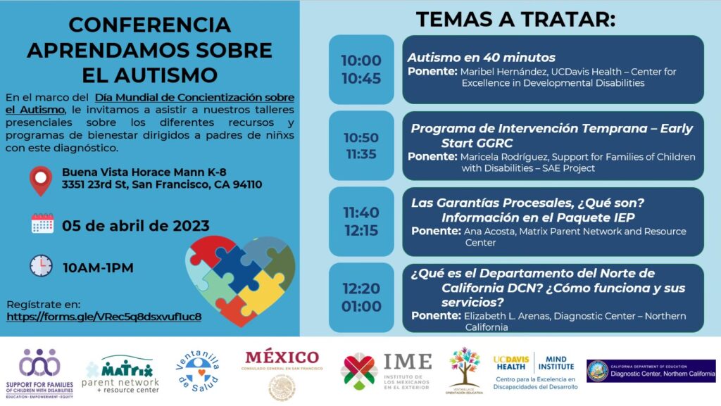 flyer image about Matrix presentation at el Centro para el Control de las Enfermedades