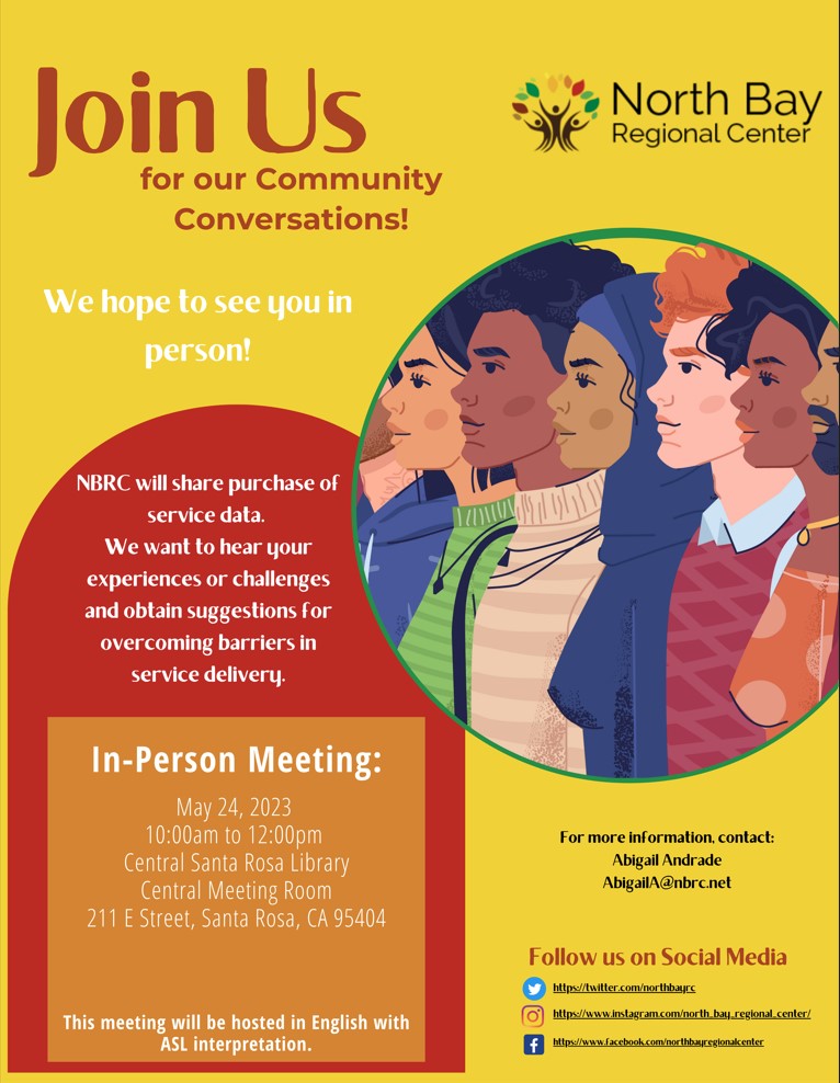 Join Us for our Community Conversations!
