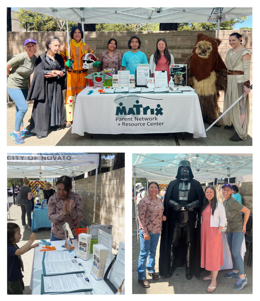 Matrix booth at Novato Safety Fair Event