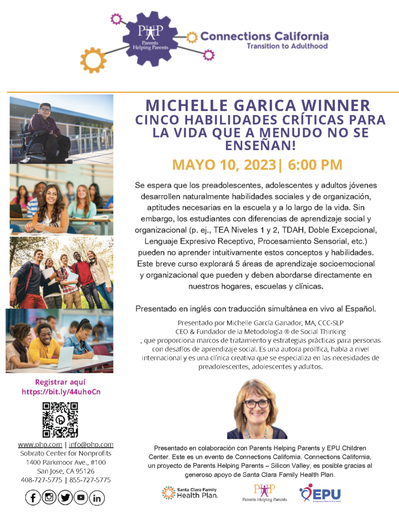  MICHELLE GARICA WINNER CINCO HABILIDADES CRÍTICAS PARA LA VIDA QUE A MENUDO NO SE ENSEÑAN! MAYO 10, 2023, 6:00 PM