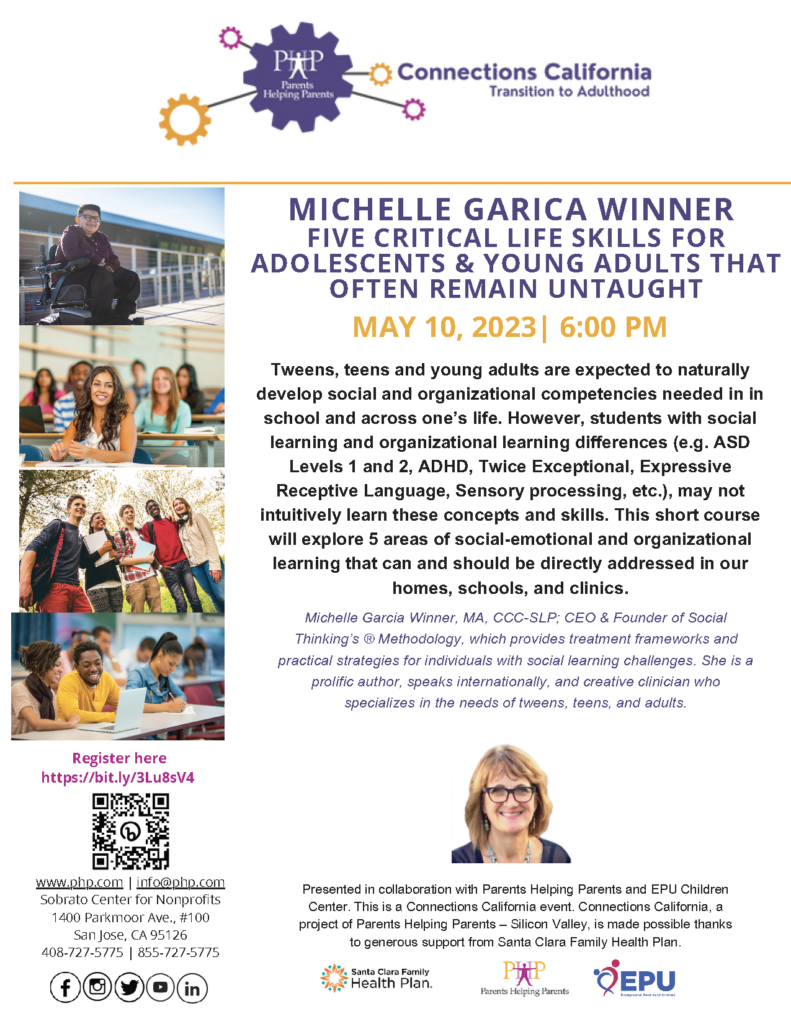MICHELLE GARICA WINNER FIVE CRITICAL LIFE SKILLS FOR ADOLESCENTS & YOUNG ADULTS THAT OFTEN REMAIN UNTAUGHT