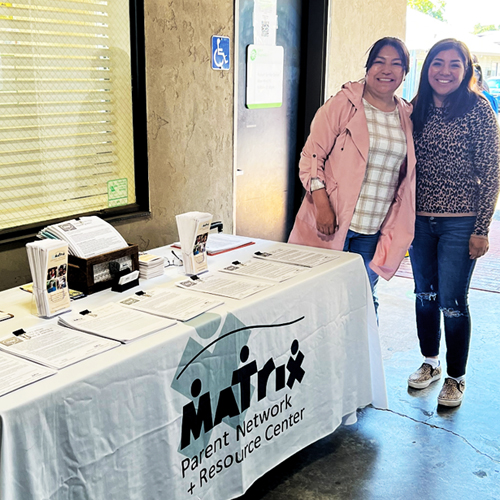 Matrix Parent Network and Resource Center to attend the Park-It-Market (PIM) In Dixon, CA 