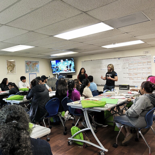 Matrix Parent Network presenting at the Canal Alliance in San Rafael, CA