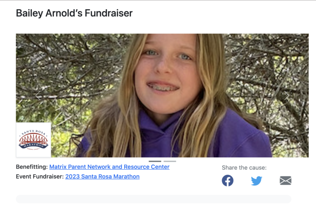 Bailey Arnold's Fundraiser for Matrix