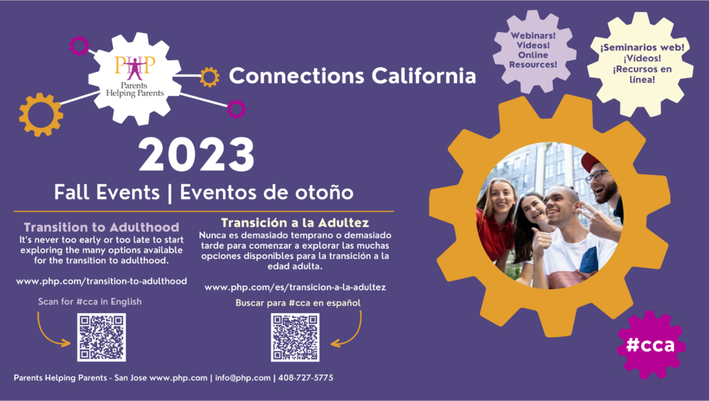 PHP's Connections California: 2023 Fall Events Calendar / Eventos de Calendario de eventos de Otoño