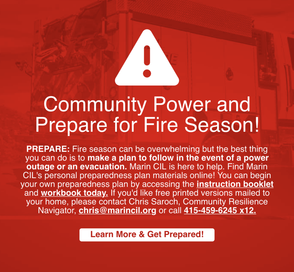 Community Power and Prepare for Fire Season!