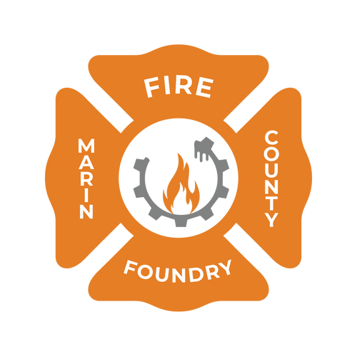 Marin County Fire Foundry logo