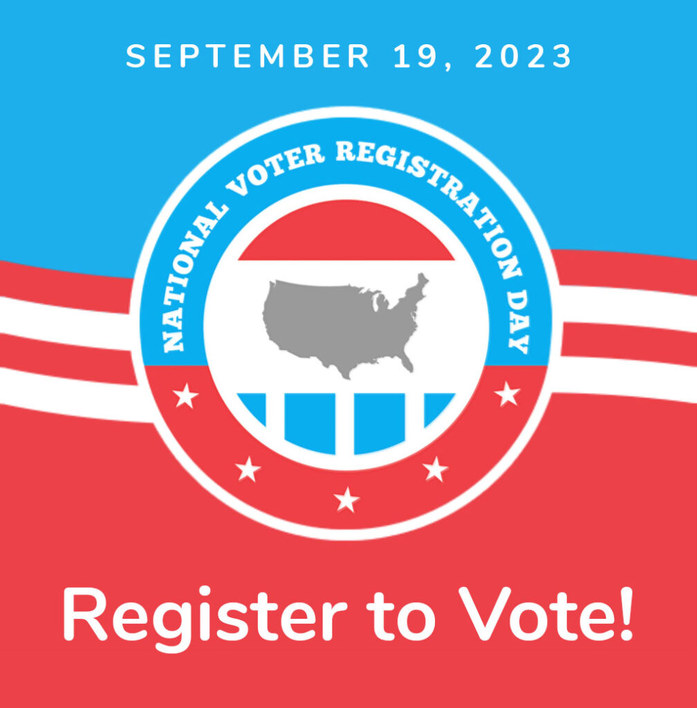 September 19 is National Voter Registration Day