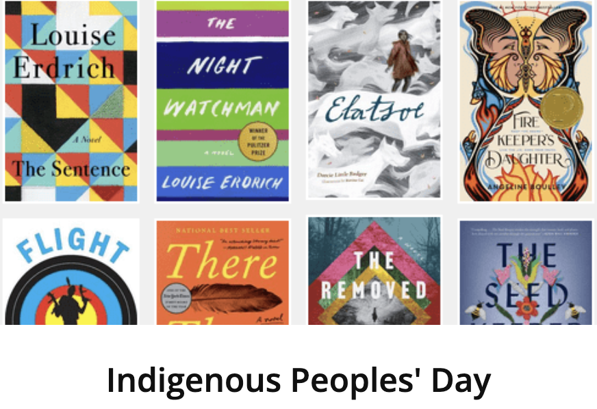 Indigenous Peoples Day and Native American Heritage Month – Fiction Books