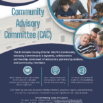 The El Dorado County Charter SELPA's Community Advisory Committee is a dynamic, collaborative partnership comprised of educators, parents/ guardians, and community members.