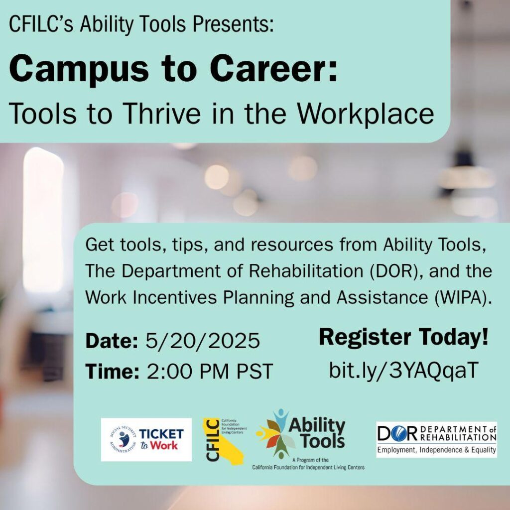 Campus to Career Tools to Thrive in the Workplace flyer