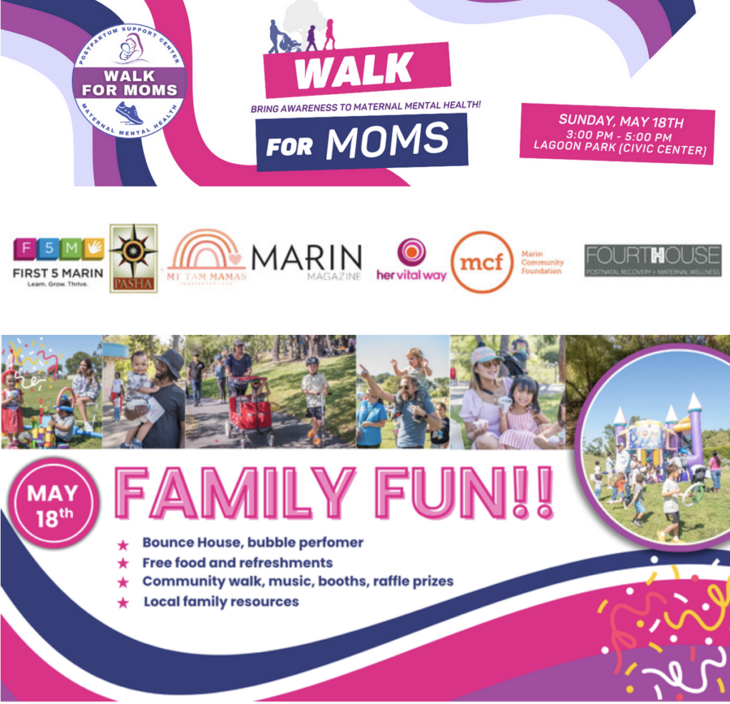 Walk for Moms event ad