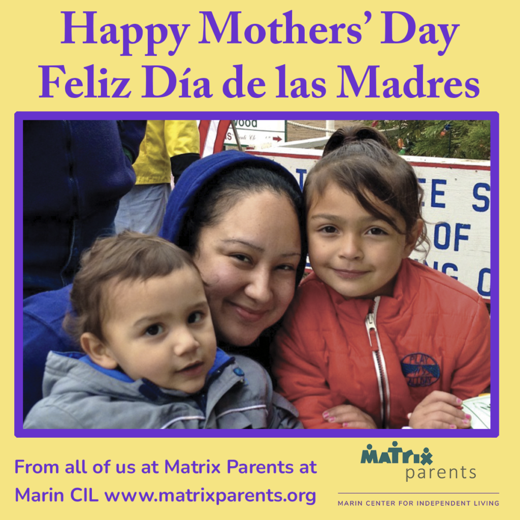 Happy Mothers' Day from all of us at Matrix Parents.
Feliz Día de la Madre de parte de todos nosotros en Matrix Parents.